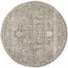Evoke 256 Grey Round By Rug Culture 1 Evoke 256 Grey Round By Rug Culture -Bedding Store evoke 256 grey round by rug culture 1