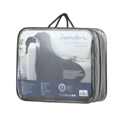 Faux Fur Heated Throw 120x160cm Charcoal -Bedding Store faux fur heated throw 120x160cm charcoal 1