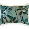 Coastal Fringe Palm Trees Lagoon Cushion Cover By Escape To Paradise 2 Coastal Fringe Palm Trees Lagoon Cushion Cover By Escape To Paradise -Bedding Store fhxdfjdfg