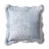 Florence Blue Square Cushion By Bianca Cs -Bedding Store florence cushion bianca