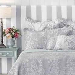 Florence Bedspread Set Grey By Bianca 10 Florence Bedspread Set Grey By Bianca -Bedding Store florence bedspread set grey by bianca 3