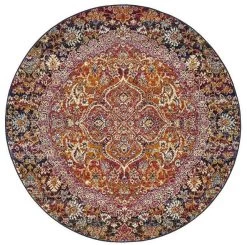 Museum 867 Multi Round By Rug Culture
