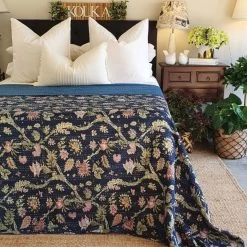 Neel Kantha Bedspread By Kolka