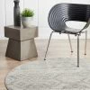 Mirage 351 Silver Round By Rug Culture -Bedding Store fsg