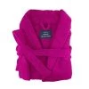 Egyptian Cotton Fuchsia Terry Toweling Bathrobe -Bedding Store fuchsia xlarge size egyptian cotton terry toweling bathrobe