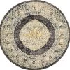Century 955 Charcoal Round By Rug Culture
