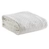 Gosford White Cotton Blanket By Bianca