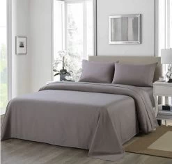 1200TC Charcoal Ultrasoft 4 Piece Sheet Set By Royal Comfort