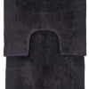 2-Piece Dawson Charcoal Bath Mat Set