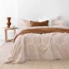 Hydra Pebble Coverlet Set By Bambury