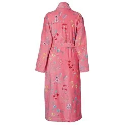 Les Fleurs Cotton Bathrobe By Pip Studio 15 Les Fleurs Cotton Bathrobe By Pip Studio -Bedding Store les fleurs cotton bathrobe by pip studiopink 2