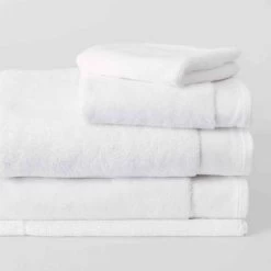 Luxury Retreat Hand Towel By Sheridan (Pack Of 4) -Bedding Store luxury retreat face washer white 1