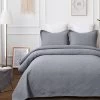 Misty Grey Bedspread Set By Classic Quilts -Bedding Store misty grey bedspread by classic quilts