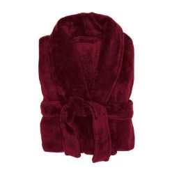 Microplush Robe Merlot By Bambury