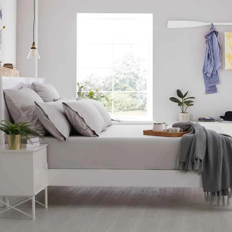 Oyster 1000TC Cotton Sateen Fitted Sheet 3 Oyster 1000TC Cotton Sateen Fitted Sheet