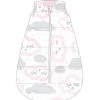 Studio Bag Winter Version 6+ Months 2.5 Tog Clouds - Pink By Baby Studio -Bedding Store ra1469 clouds pink