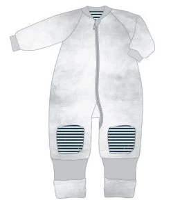 Warmies 6-12m Cotton With Arms My First 3.0 Tog Stripes By Baby Studio