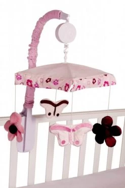 Raspberry Garden Cot Mobile By Amani Bebe