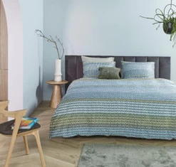 Rhythm Blue Green Quilt Cover Set By Bedding House