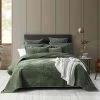 Samatra Olive Coverlet Set By Bianca
