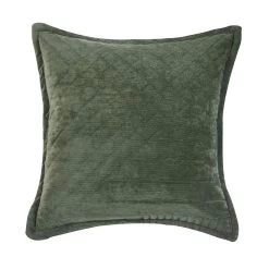 Samatra Square Cushion Olive By Bianca