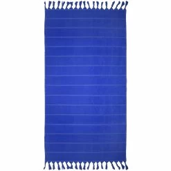 Santorini Cotton Beach Towel By Bambury -Bedding Store santorini cotton beach towel by bambury 1