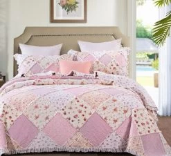 Sarah Rose Bedspread Set By Classic Quilts