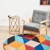 Matrix 904 Sunset Round By Rug Culture -Bedding Store sdfg 4