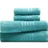 Cotton Reversible Contour Bath Mat By Dri Glo Cs -Bedding Store sea 3