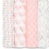 Piece Of My Heart Essentials Classic 4-pack Swaddles By Aden And Anais -Bedding Store sfrsgs