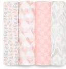 Piece Of My Heart Essentials Classic 4-pack Swaddles By Aden And Anais
