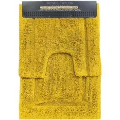 2 Piece Bath Mat Sets 2200 GSM By Renee Taylor -Bedding Store spice