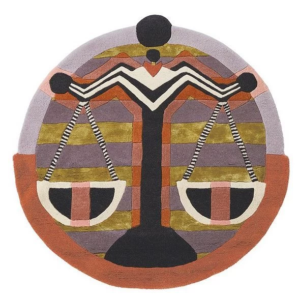 Ted Baker Zodiac Libra Round 161705 By Rug Culture