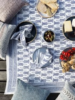 Tehni Table Cloth By Linen And Moore Extra Large CS -Bedding Store tehni2