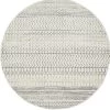 Chrome Harper Silver Round By Rug Culture