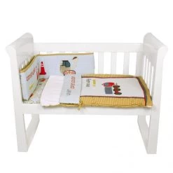 Under Construction 3 Pcs Cradle Set By Amani Bebe -Bedding Store under construction 3pce cradle set 650x650 1