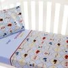 Under Construction 3pce Cradle Sheet Set By Amani Bebe