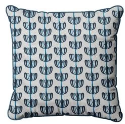 Blue Garland Decorative Cushion Cover By Kolka