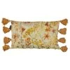 Yellow Wildflower Cotton Cushion By Bedding House -Bedding Store yellow wildflower cotton cushion by bedding house